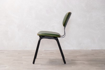 green-london-chair-side-view